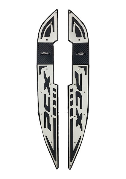 Pcx 2021 Kauçuk + Beyaz Ayak Basamak