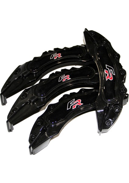 Siyah Fr 4'lü Kaliper Seti Yapıştırma Logolu modelleri