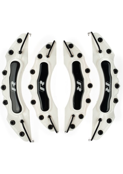 Beyaz R 4'lü Kaliper Seti Yapıştırma Logolu