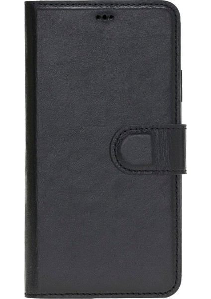 Apple iPhone 11 Uyumlu Deri Cüzdanlı Kılıf Siyah fiyatları