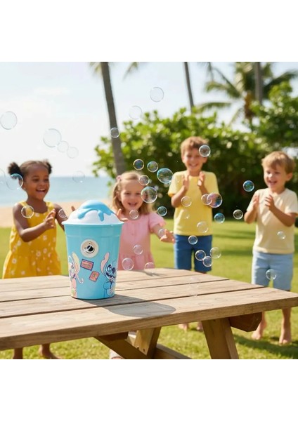 Disney Lilo&stitch Lisanslı Parti Serisi Dondurma Baloncuk Makinesi fırsatları