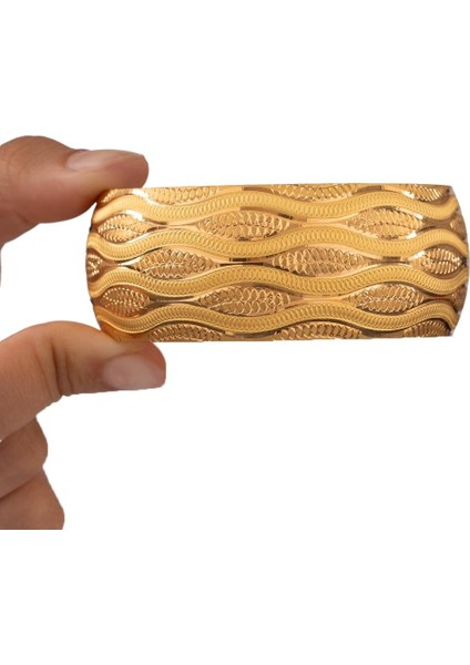 40 Gram (Gr) 40MM Rüzgar Model Mega Bilezik 22 Ayar Yatırımlık Işçiliksiz fırsatları