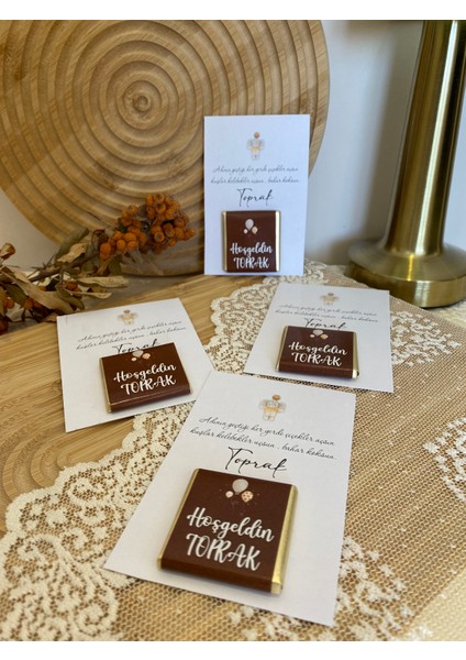 Kişiye Özel Bebek-Nikah-Söz-Özel Günler Çikolatası-40 Adet-Kutusuz modelleri
