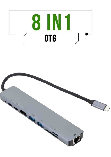 8 In 1 Otg Dönüştürücü