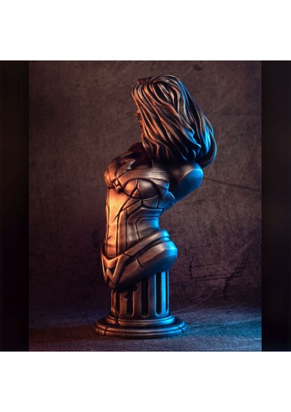 Wonder Woman Büstü (Stl) (Sadece Plastik Aparattır!!!) 3D fırsatları