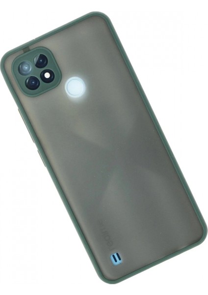 Realme C21 Kılıf Montreal Silikon Kapak - Yeşil (K95) fiyatları