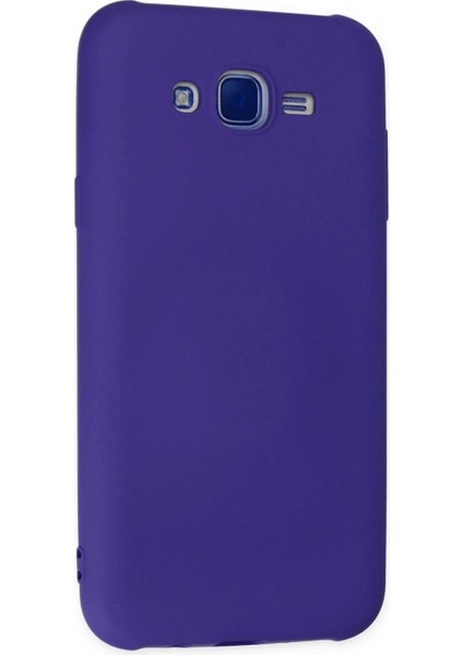 Samsung Galaxy J7 Kılıf Nano Içi Kadife Silikon - Mor (K95) modelleri