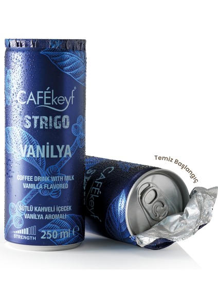 Bedbox Cafekeyf Karma Paket Kahveli Içecek 250 ml 12 Li Paket