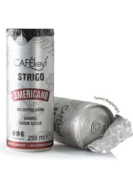 Bedbox Cafekeyf Karma Paket Kahveli Içecek 250 ml 12 Li Paket