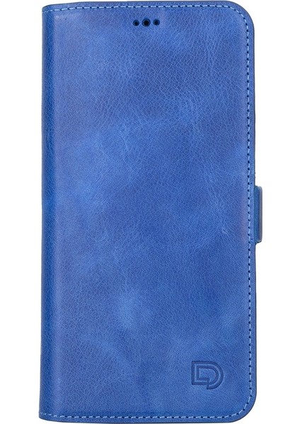 Apple iPhone 13 Pro Max Uyumlu Deri Cüzdanlı Kılıf Okyanus Mavi fiyatları