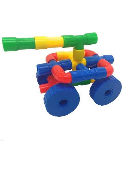 King Kids Tekerlekli Boru LEGO 72 Parça fiyatları