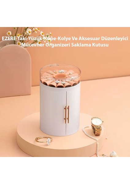 Ezere Takı-Yüzük-Küpe-Kolye ve Aksesuar Düzenleyici Mücevher Organizeri Saklama KUTUSU-(1903) fiyatları