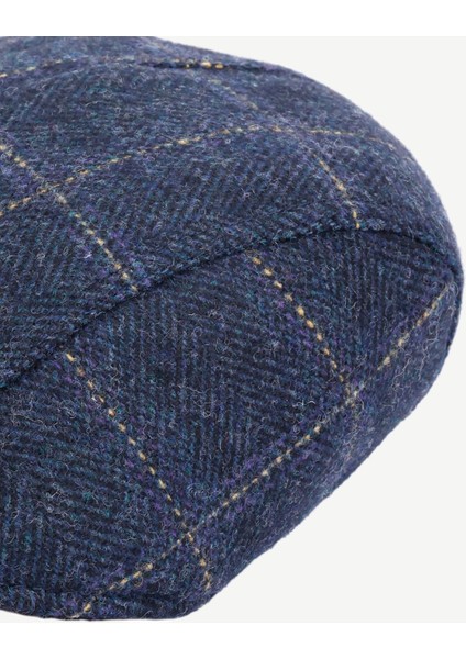 Yün Karışımlı Ekose Desen Kasket Şapka fiyatları