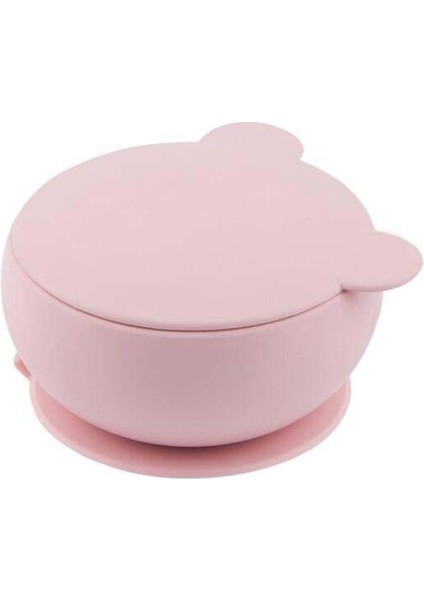 Silikon Kapaklı Kase Pinky Pink