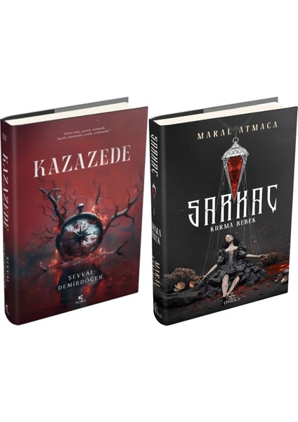 Sarkaç 1 Kurma Bebek Ciltli ve Kazazede 3 Ciltli Şevval Demirdöğer 2li Set
