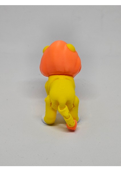 Aysbistudio Minik(5cm) Sevimli Aslan Figürlü Hayvan Oyuncak – Flexi Hayvan Figür +4 Yaş - Bpa Free fırsatları