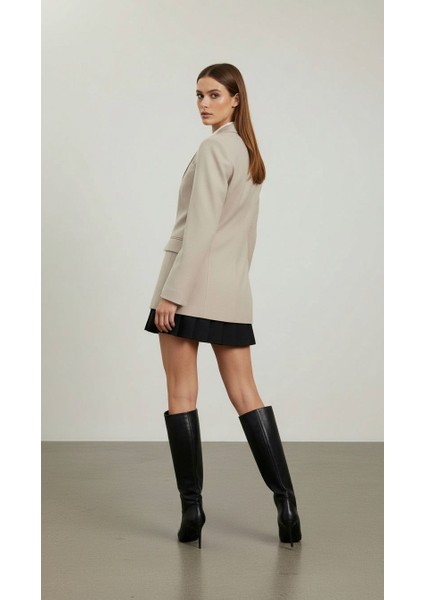 Kadın Vatkalı Blazer Ceket Taş modelleri