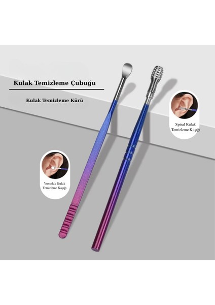 18 Parça Profesyonel Manikür Pedikür Seti Paslanmaz Çelik Yüz Bakım Tırnak Ayak Bakım Seyahat Çanta