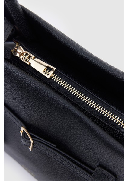 Suvea Siyah Hakiki Deri Omuz Çantası indirimleri