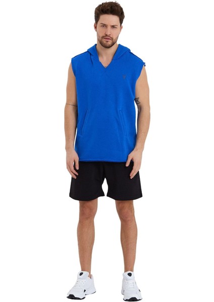 Erkek T-Shirt Sıfır Kol Kapşonlu Spor Sweatshirt fiyatları