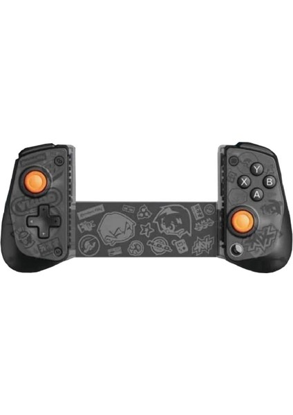 X5S Zenless Zone Zero Zzz Siyah Wireless Mobile Game Controller Nintendo Switch 2 ,ios, Android