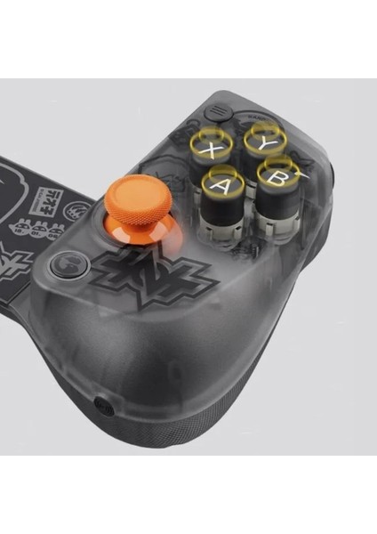 X5S Zenless Zone Zero Zzz Siyah Wireless Mobile Game Controller Nintendo Switch 2 ,ios, Android modelleri