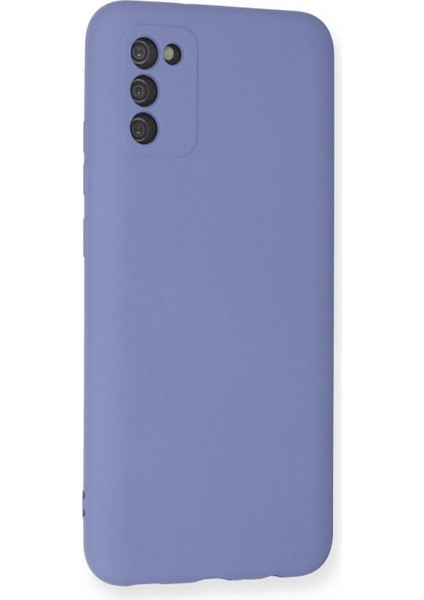 Samsung Galaxy A03S Kılıf Nano Içi Kadife Silikon - Lila (K95) modelleri