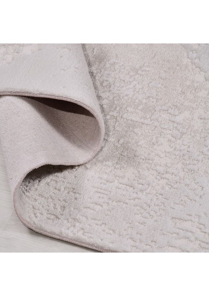 Etna - Yumuşak Krem Sade Akrilik Modern Salon ve Oturma Odası Halısı - EL04K modelleri