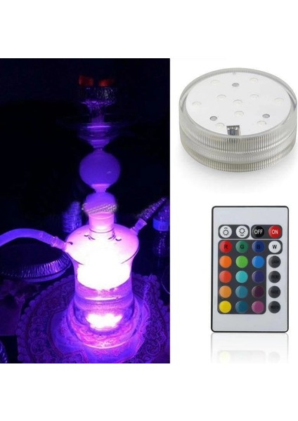 Nargile Işıklandırma LED Su Geçirmez Kumandalı Aydınlatma