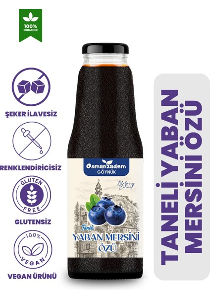 Mavi Mucize: Taneli Yaban Mersini Özü