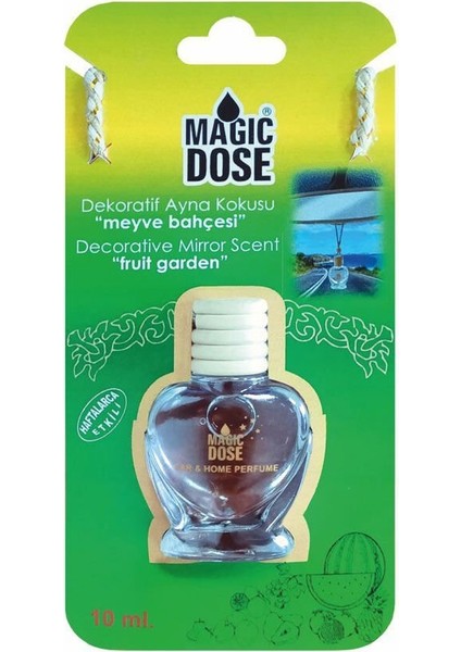 Magic Dose Dekoratif Ayna Kokusu Meyve Bahçesi 10ML