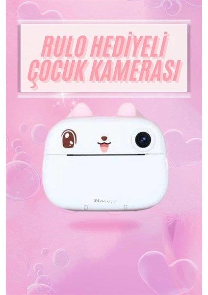 Çocuklar Için Özel Fotoğraf Makinesi Farklı Desen Seçenekli 3 Adet Rulo fiyatları