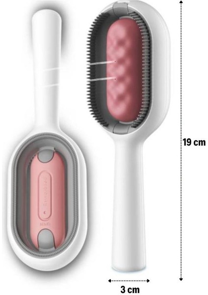 Su Hazneli Kedi ve Köpek Tüyü Toplamama Fırçası Su Hazneli Pet Tarağı fırsatları