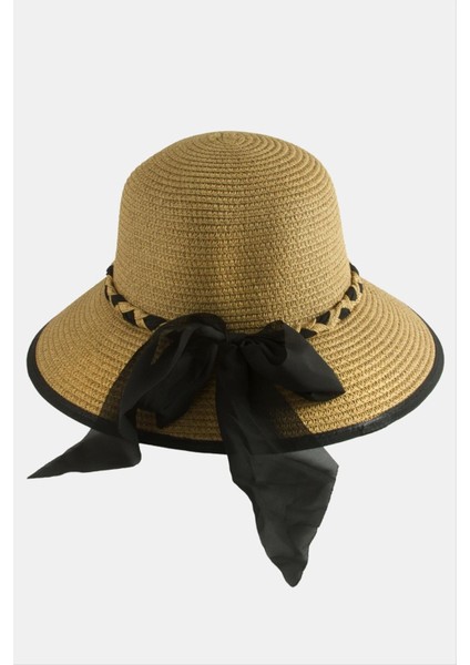 Fiyong Örgülü Hasır Şapka