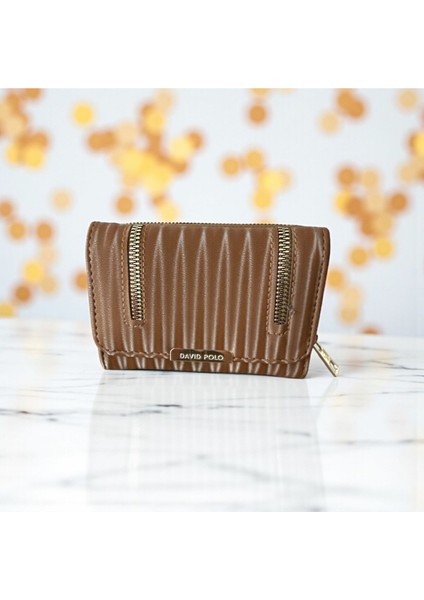 Davıd Polo Pileli Kadın Cüzdan