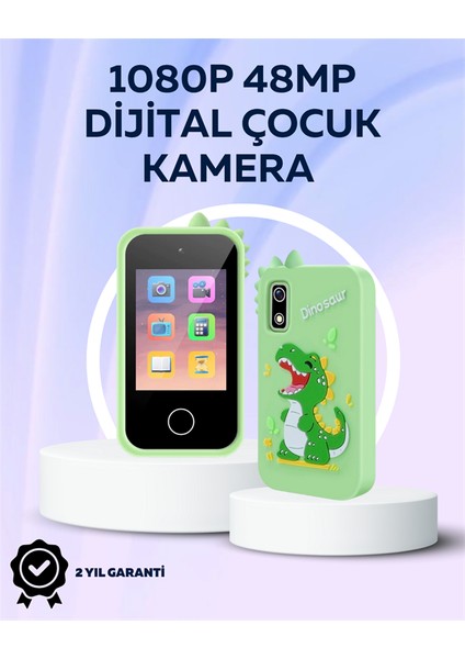 Çocuklara Özel Dijital Kamera – Yaratıcı Fotoğraf Modları ve Eğlenceli Efektlerle Eğitici