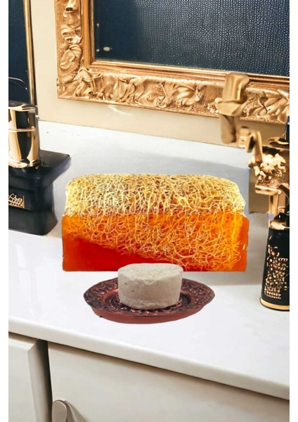 2'li Doğal Yüz Bakım Pırıltı Parlatıcı Peeling Sivilce Akne Leke Temizleme Kabak Lifli Ballı Set modelleri