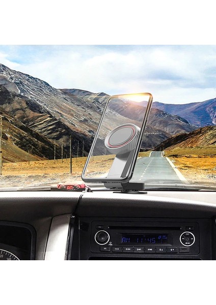 Ally Mıknatıslı Araç Telefon Tutucu Cam ve Torpido ÜSTÜ-(5775) - M180K298-R28180 indirimleri