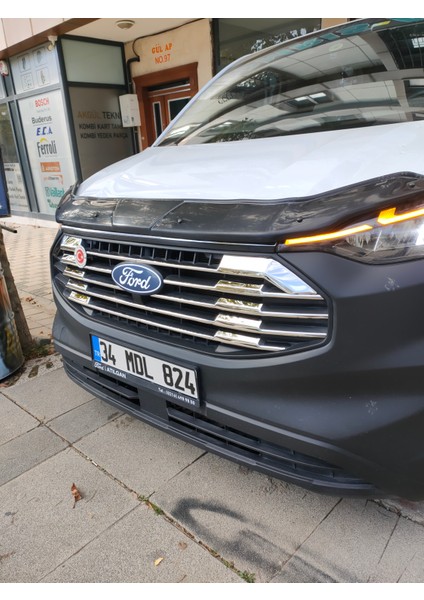 Ford Custom Ön Panjur Kromu 2024 ve Sonrası 9 Parça modelleri