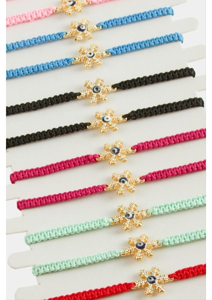 Kartanesi Makrome Örgülü Bileklik