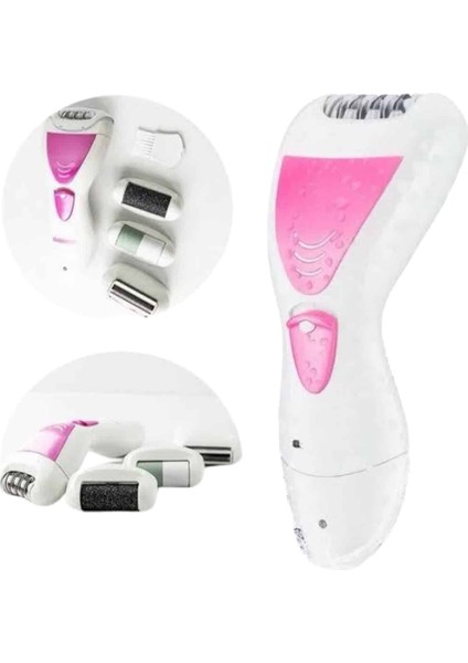 4 Başlıklı Bakım Cihazı Epilatör Tüy Alma Makinesi Topuk Törpüsü - M082R718-K81082 modelleri