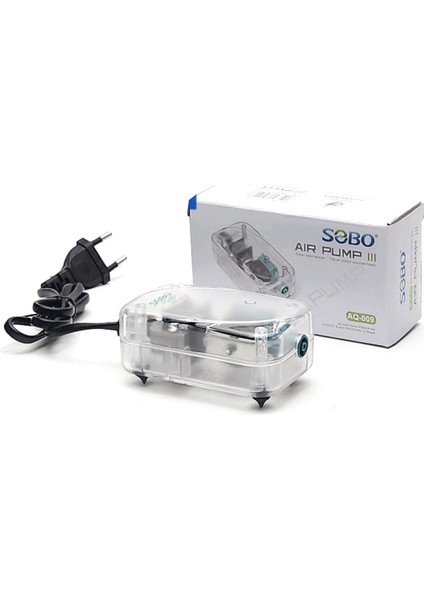 Techmrt Sobo Hava Motoru Şeffaf Kasa 3W 3 Ltmin