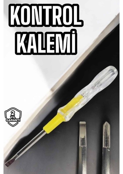 Test Cihazı Kontrol Kalemi Çift Başlıklı Şeffaf Elektrik Testi - M275K543-R79275
