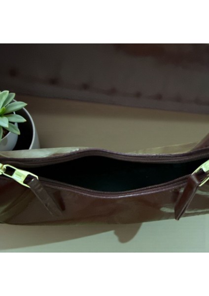 Özel Askı Detaylı Parlak Kadın El Omuz Çanta modelleri