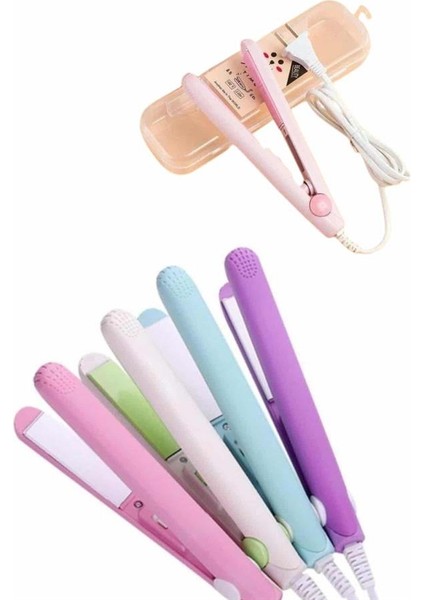 Saç Düzleştirici Pürüzsüz Parlaklık Seyahat Tipi Taşınabilir Seramik Kaplam - T068G595-Z51 indirimleri