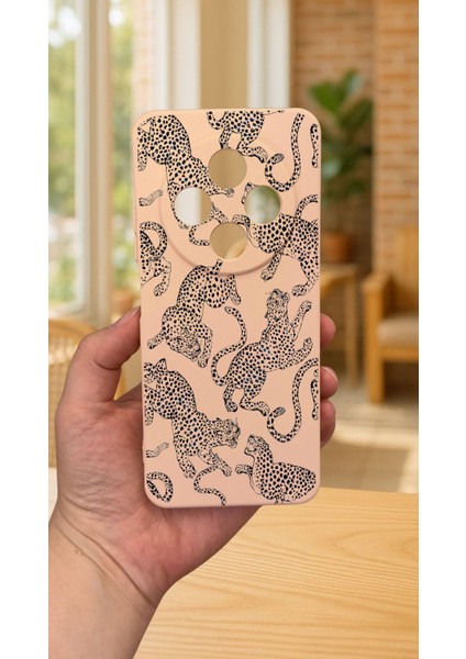 Redmi 14C -Leopar Desenli Silikon Darbe Emici Klasik Korumalı Rubber Kılıf fiyatları