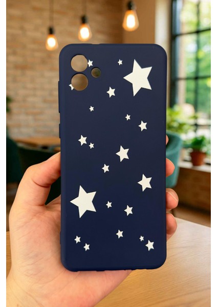 Samsung Galaxy A04 - Mini Yıldız Desenli Silikon Darbe Emici Klasik Korumalı Rubber Kılıf fiyatları