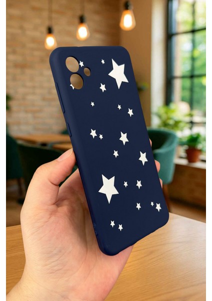 Samsung Galaxy A04 - Mini Yıldız Desenli Silikon Darbe Emici Klasik Korumalı Rubber Kılıf fırsatları