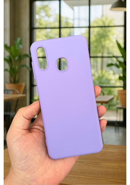 Samsung Galaxy A20 Silikon Darbe Emici Klasik Korumalı Rubber Kılıf