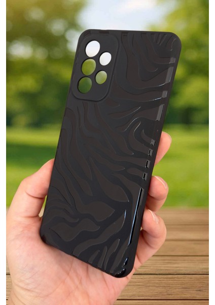 Samsung Galaxy A53 Uyumlu Zebra Desenli Silikon Darbe Emici Klasik Korumalı Rubber Kılıf fırsatları